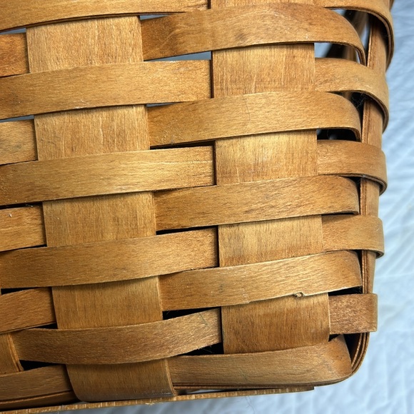 Longaberger Laundry Hand Woven Basket 1994 Vintage - Picture 4 of 13